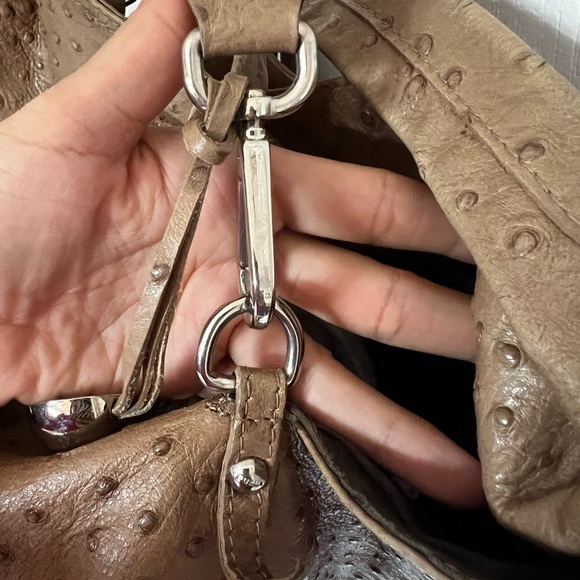 Furla
Furla Brown Ostrich Leather Elizabeth Hobo - Picture 5 of 8